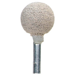 1/2″ × 1/2″ 1/8″ Spindle Cotton Fiber Mounted Point B121 80 Grit Aluminum Oxide - All Tool & Supply