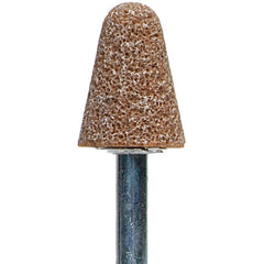 ‎3/4″ × 1-1/8″ 1/4″ Spindle Gemini Mounted Point A5 36 Grit Aluminum Oxide - All Tool & Supply