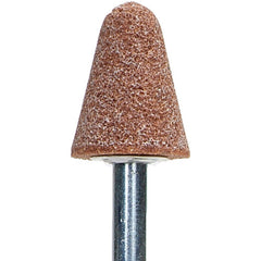 ‎3/4″ × 1-1/8″ 1/4″ Spindle Gemini Mounted Point A5 60 Grit Aluminum Oxide - All Tool & Supply