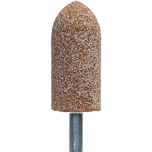 7/8″ × 2″ 1/4″ Spindle Gemini Mounted Point A11 36 Grit Aluminum Oxide - All Tool & Supply