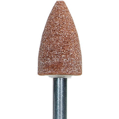 ‎11/16″ × 1-1/4″ 1/4″ Spindle Gemini Mounted Point A12 60 Grit Aluminum Oxide - All Tool & Supply