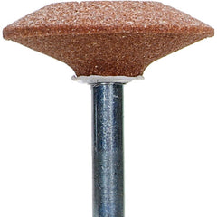 ‎1-5/8″ × 3/8″ 1/4″ Spindle Gemini Mounted Point A36 60 Grit Aluminum Oxide - All Tool & Supply