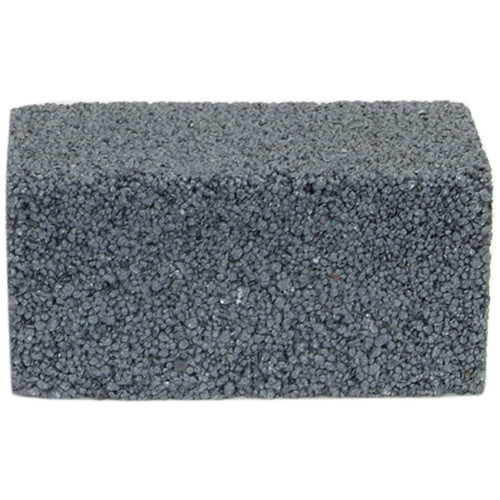 2″ × 2″ × 4″ Rubbing Brick Plain Floor Square 24 Grit Silicon Carbide - All Tool & Supply