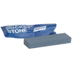 3/8″ × 7/8″ × 3″ Crystolon Pocket Stone Rectangular Fine Grit - All Tool & Supply