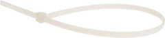 Value Collection - 11.4173" Long Natural (Color) Nylon Standard Cable Tie - 50 Lb Tensile Strength - All Tool & Supply