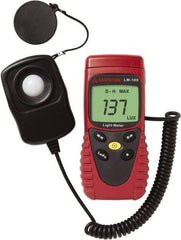 Amprobe - 9 Volt Battery, 20 to 20,000 FC, LCD Display, Silicone Photodiode Light Meter - 5 Accuracy, Compatible with All Visible Light Lighting, Built In Memory - All Tool & Supply