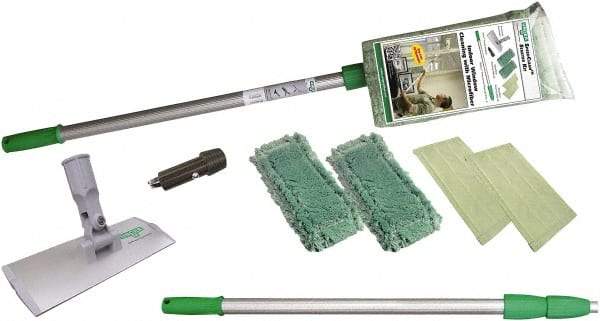 Unger - 8" Wide Microfiber Strip Washer Window Cleaning Kit - Microfiber, 8 Inch Wide Blade - All Tool & Supply