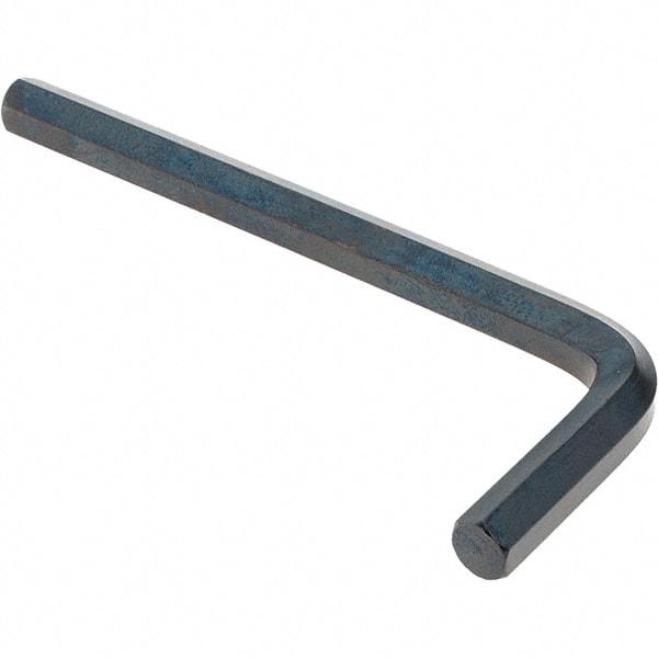 Value Collection - 1/4" Hex, Short Arm, Hex Key - 3-5/32" OAL, Alloy Steel, Inch System of Measurement - All Tool & Supply