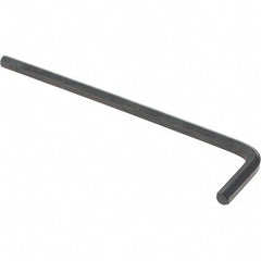 Value Collection - 3/16" Hex, Long Arm, Hex Key - 4-13/32" OAL, Alloy Steel, Inch System of Measurement - All Tool & Supply