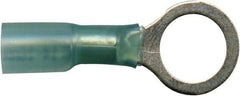 Value Collection - 16-14 AWG Partially Insulated Crimp Connection Circular Ring Terminal - 5/16" Stud, Copper Contact - All Tool & Supply