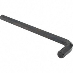 Value Collection - 5/8" Hex, Long Arm, Hex Key - 9-21/32" OAL, Alloy Steel, Inch System of Measurement - All Tool & Supply