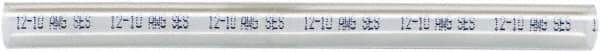 Value Collection - 6" Long, 2.5:1, Ionic Polymer Heat Shrink Electrical Tubing - Clear - All Tool & Supply