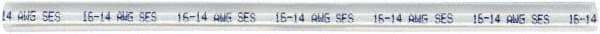 Value Collection - 6" Long, 2.5:1, Ionic Polymer Heat Shrink Electrical Tubing - Clear - All Tool & Supply