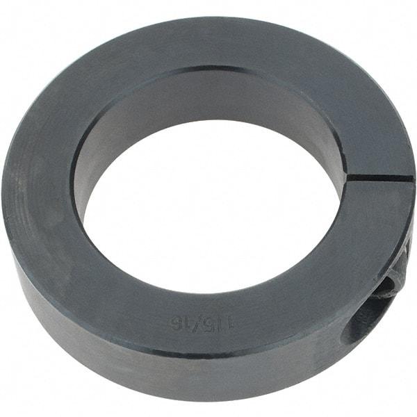 Import - 1-15/16" Bore, Steel, One Piece Clamp Collar - 3" Outside Diam, 11/16" Wide - All Tool & Supply