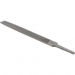 Value Collection - 6" Long, Smooth Cut, Mill American-Pattern File - Single Cut, 7/64" Overall Thickness - All Tool & Supply