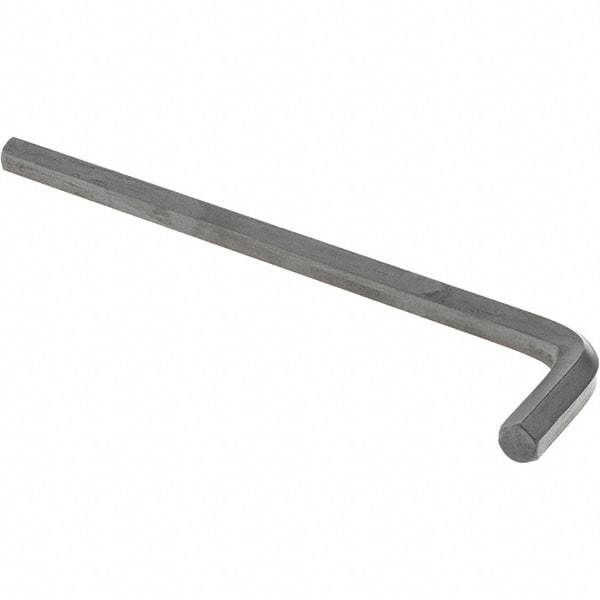 Value Collection - 3/8" Hex, Long Arm, Hex Key - 6-21/32" OAL, Alloy Steel, Inch System of Measurement - All Tool & Supply