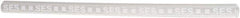 Value Collection - 6" Long, 4:1, Polyolefin Heat Shrink Electrical Tubing - Clear, White - All Tool & Supply