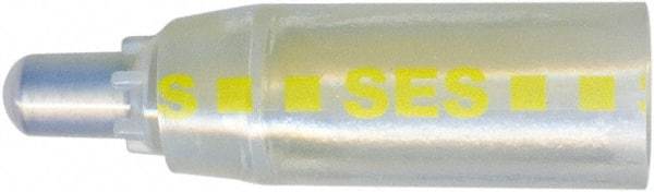 Value Collection - 18 to 10 AWG Crimp Bullet Connector - Clear & Yellow Polyolefin Insulation - All Tool & Supply