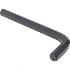 Value Collection - 7/16" Hex, Short Arm, Hex Key - 3-21/32" OAL, Alloy Steel - All Tool & Supply