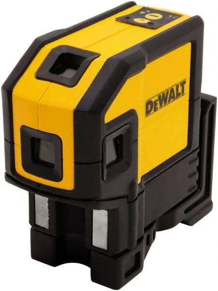 DeWALT - 5 Beam 165, 100' Max Range Self-Leveling Laser - Red Beam, 1/8\x94 Accuracy, Battery Included - All Tool & Supply