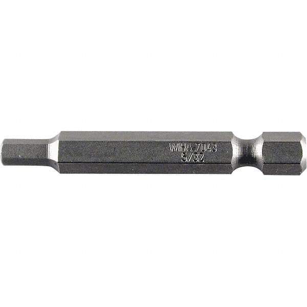 Wiha - 0.093" Power Bit - 1/4" Drive, 2" OAL - All Tool & Supply