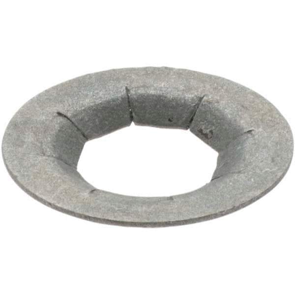 Value Collection - 5/8" OD, Spring Steel Push Nut - Zinc-Plated, 5/16" Shaft Diam - All Tool & Supply