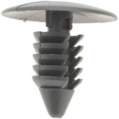 Value Collection - Ratchet Shank, Nylon Panel Rivet - 5/8" Length Under Head, 11/16" Head Diam - All Tool & Supply