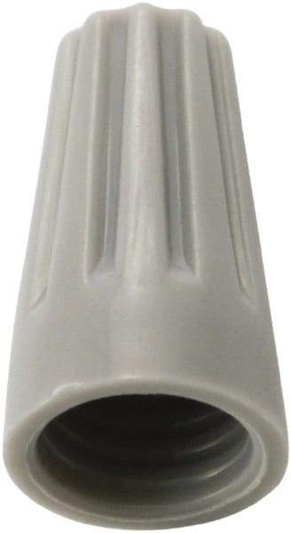 Value Collection - 1, 20 + & 1, 22 to 2, 16 AWG, Standard Twist on Wire Connector - Gray - All Tool & Supply