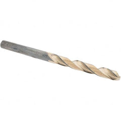 Made in USA - 13/64" High Speed Steel, 135° Point, Straight Shank Maintenance Drill Bit - All Tool & Supply