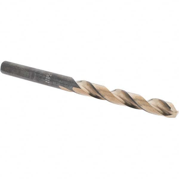 Made in USA - 7/32" High Speed Steel, 135° Point, Straight Shank Maintenance Drill Bit - All Tool & Supply