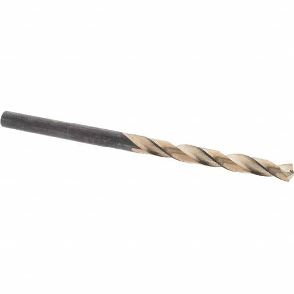 Made in USA - 5/32" High Speed Steel, 135° Point, Straight Shank Maintenance Drill Bit - All Tool & Supply