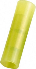 Value Collection - 12 to 10 AWG Compatible, Nylon Insulation, Crimp-On Butt Splice Terminal - Yellow - All Tool & Supply