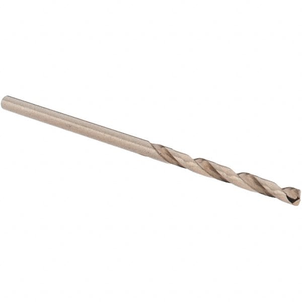 Made in USA - 5/64" High Speed Steel, 135° Point, Straight Shank Maintenance Drill Bit - All Tool & Supply