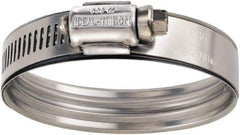 IDEAL TRIDON - 2-1/8" Hose, 9/16" Wide, Constant Torque Clamp - 1-11/16 to 2-9/16" Diam, Stainless Steel - All Tool & Supply