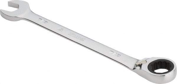 Proto - 7/8" 12 Point Combination Wrench - 0° Offset Angle, 11-7/16" OAL, Steel, Chrome Finish - All Tool & Supply