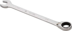 Proto - 34mm 12 Point Combination Wrench - 0° Offset Angle, 18-1/8" OAL, Steel, Chrome Finish - All Tool & Supply