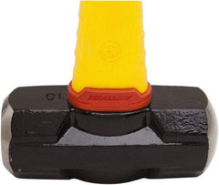 Stanley - 10 Lb Head, 35-1/4" Long Sledge Hammer - Steel Head, 40" Fiberglass Handle - All Tool & Supply