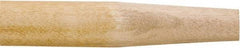 Rubbermaid - 54 x 1-1/8" Wood Handle for Push Brooms - Tapered Connection, Tan - All Tool & Supply