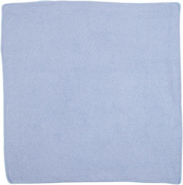 Rubbermaid - Dry Microfiber Wipes - 16" x 16" Sheet Size, Blue - All Tool & Supply