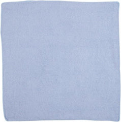 Rubbermaid - Dry Microfiber Wipes - 16" x 16" Sheet Size, Blue - All Tool & Supply