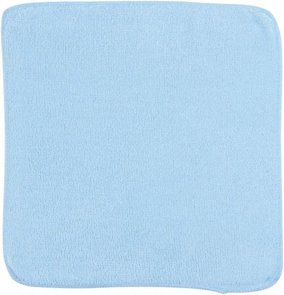 Rubbermaid - Dry Microfiber Wipes - 12" x 12" Sheet Size, Blue - All Tool & Supply