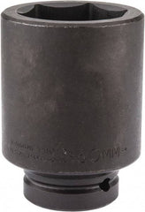 Proto - 1" Drive 60mm Deep Impact Socket - 6 Points, 4-3/4" OAL - All Tool & Supply