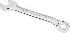 Proto - 9mm 12 Point Offset Combination Wrench - 15° Offset Angle, 5-1/16" OAL, Steel, Chrome Finish - All Tool & Supply