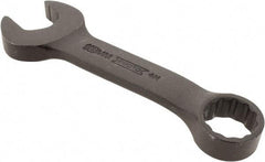 Proto - 18mm 12 Point Offset Combination Wrench - 15° Offset Angle, 5-1/4" OAL, Steel, Black Finish - All Tool & Supply