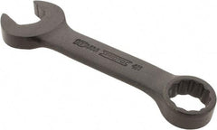 Proto - 16mm 12 Point Offset Combination Wrench - 15° Offset Angle, 4-7/8" OAL, Steel, Black Finish - All Tool & Supply