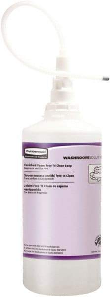 Rubbermaid - 1,600 mL Bottle Foam Soap - Clear, Fragrance Free Scent - All Tool & Supply