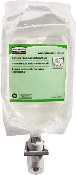 Rubbermaid - 1,100 mL Dispenser Refill Foam Soap - Clear, Fragrance Free Scent - All Tool & Supply