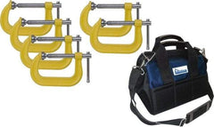 Gibraltar - 6 Piece C-Clamp Set - Includes C-Clamps - All Tool & Supply