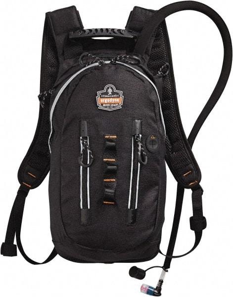 Ergodyne - Premium Cargo Black Hydration Backpack - 18 Inch Long x 10-1/2 Inch Wide x 3 Inch Deep, 70 Ounce Reservoir Capacity - All Tool & Supply