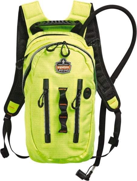 Ergodyne - Premium Cargo Lime Hydration Backpack - 18 Inch Long x 10-1/2 Inch Wide x 3 Inch Deep, 70 Ounce Reservoir Capacity - All Tool & Supply